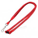 Wholesale Thin Customized Logo Narrow/Tubular Lanyard with Swivel Hook.