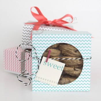 Fashion Paper Cardboard Biscuit Packing Gift Box