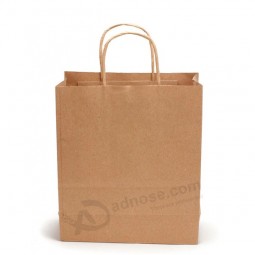 Brown Kraft Paper Bags with Twisted Paper Handle