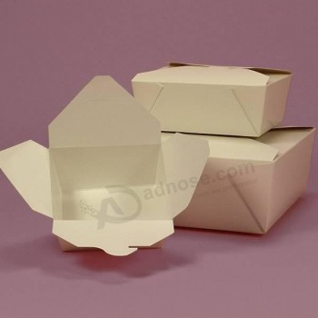 CaiXas de embalagem de alimenTos de papel ofício hoTsale com impressão personalizada