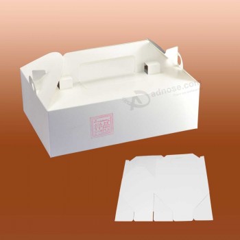 Papel hoTsale carTón cajas de comida y galleTas con impresión personalizada