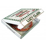 Ho吨sale定制设计瓦楞纸cardbaord披萨盒