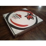 ATacado impressão colorida de papelão ondulado cardbaord caiXas de pizza huT