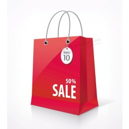 Promotional Paper Shopping Bags with Custom Logo