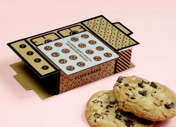 Fashion Paper Cardboard Danmark Cookies Box with Competitive Price
