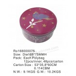 Round Food Tin Box Can Packing Cookies/Chocolate/Biscuit/Gift/Candy