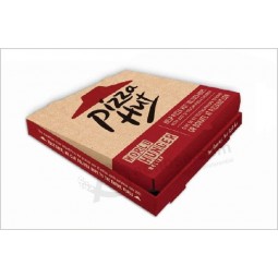 高品质彩色印刷瓦楞纸cardbaord披萨小屋盒