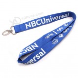 Factory Wholesale Direct Printed Custom Logo Polyester/ PVC Lanyard for Sales.