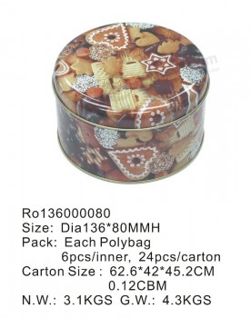 Hot Sale Candy/Chocolate/Tea/Biscuit Tin Box