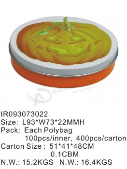 Round Tin Gfit Box with Printing Custom Logo