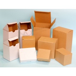 白色和棕色彩色纸礼盒制造商