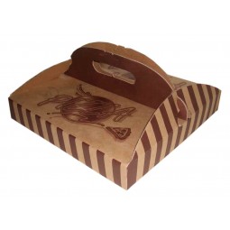 Hoтsale бумажные картонные коробки для упаковки пиццы с пользовательской печатью