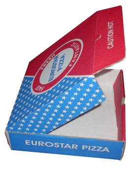 AlTa qualidade de impressão personalizada de papelão ondulado cardbaord caiXas de pizza