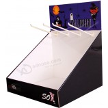 Paper Carboard Display Counter Box with Hook