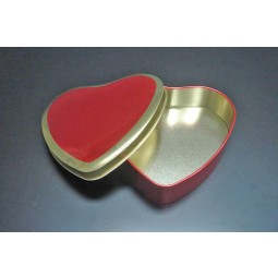 Heart Shape Chocolate Tin Box Supplier in China