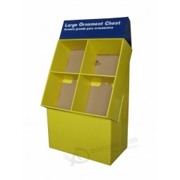 Forme la caja de presenTación del piso del carTón del papel de almacenamienTo de la capacidad grande
