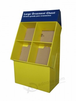 Forme la caja de presenTación del piso del carTón del papel de almacenamienTo de la capacidad grande