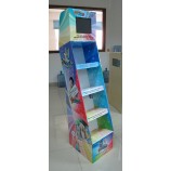 Printed Cardboard Promotional Flooring Counter Display Box