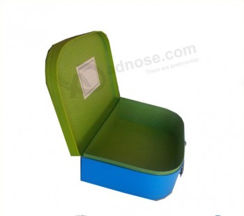 Wholesale Paper Suitcase Shape Lunch Box with Cheaper Price