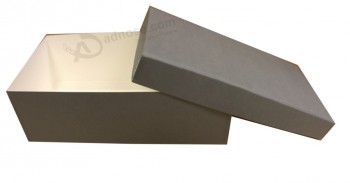 AlTa-Caja de zapaTos plegables con acabado corrugado con impresión personalizada