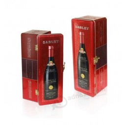 Red Wine Strong Vodka Gift Metal Tin Packaging_Box