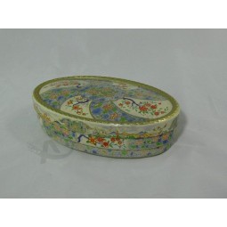 Oval Shape Food Tin Box with Competitive Price