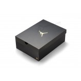 Black Ragid Shoes Box with Custom Printing