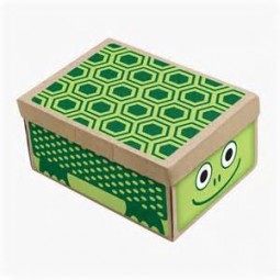 Paper Corrugated Folding Shoes Box with Custom Printing
