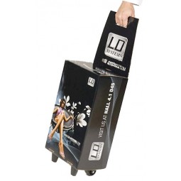 Custom Printed Paper Cardboard Trolley Display Box for Exhibition