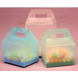 Frosted Plastic Candy Gift Boxes (PB-087) for custom with your logo