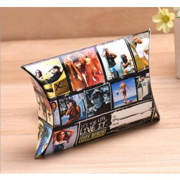 Custom high-quality Printing Paper Pillow Gift Boxes