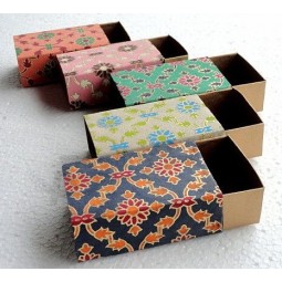 Custom high-quality Little Paper Cardboard Match Boxes for Trinkets