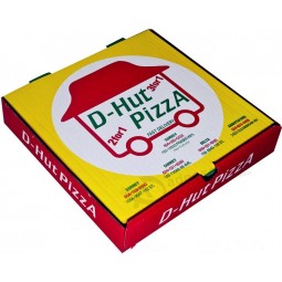 Custom high-quality Regular Size Pizza Box with Custom Patterns