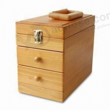 пользовательский высококачественный деревянный чемодан с ручкой