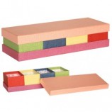 Wholesale custom high-quality Rectangular Colorful Pins Storage Boxes (NB-027)