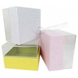 Caisses d'affichage de crème solaire Cube de haute qualité personnalisées