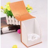 AangeVaderste hoge kwaliteit luXe onregelmatige vorm stijf Vaderpier Cosmetische doos
