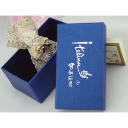 Wholesale custom high-quality Silver Hot Stamping Logo Hairpin Paper Gift Box