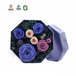 Wholesale custom high-quality Fresh Rose Flower Packaging Gift Box