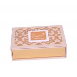 Wholesale custom high-quality Linen Covering Chocolate Package Boxes