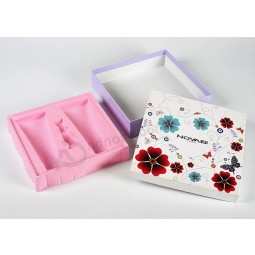специальная высококачественная роскошная мягкая коробка для мытья посуды с розовым лотком для блистера