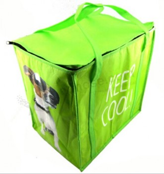 Wholesale custom high-end Green Thermal Insulation Clothing Bag (PA-027)