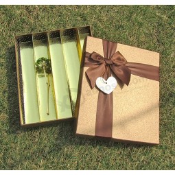 Golden Paper Cheese Packing Gift Box for custom with your logo