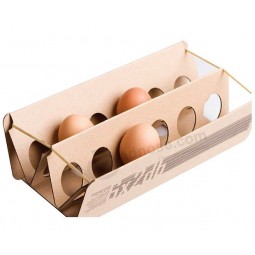 оптовая изготовленная на заказ высокая-конец дешевой коробки для упаковки крафт-яиц