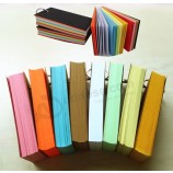 Multicolor Loose Leaf Telephone Books for custom with your logo