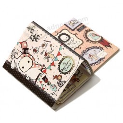 Foldable Mini Printed Message Pocketbook for Kids for custom with your logo