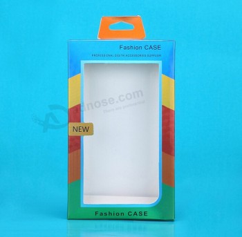 Custom Printing Cell Phone Packaging Case with Window for custom with your logo