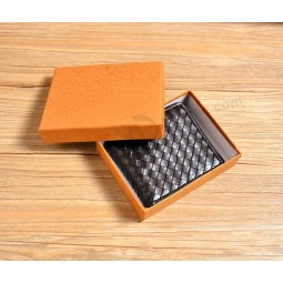 Customize Leather Burse Gift Box for custom with your logo