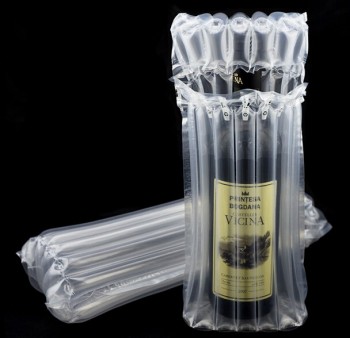 AtAcado personalizado de alta qualidade clara bolha inflável vinho mailers seguro