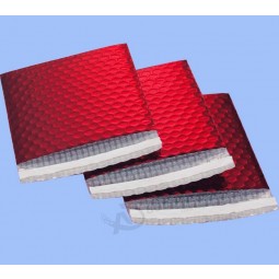 Großhandelsgewohnheit hohe Qualität metallische rote LufTblaseneXpressbriefkasten-Geschenktaschen